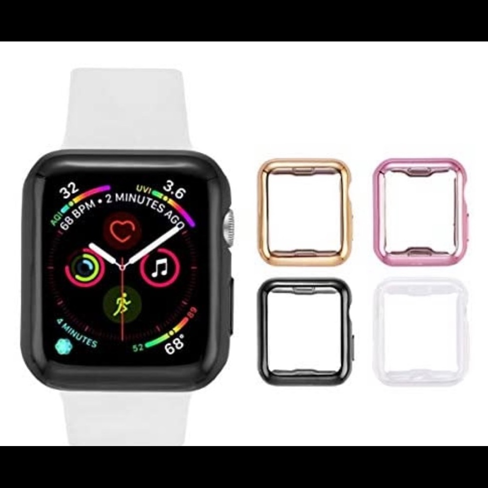 Tranesca 4 Pack Apple Watch Screen Covers